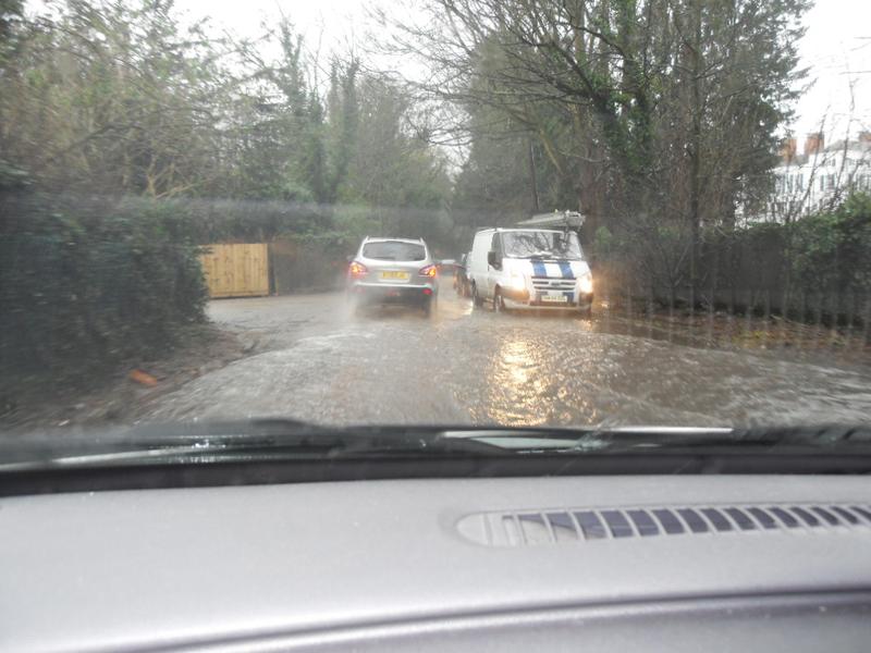 All the surrounding roads are like this