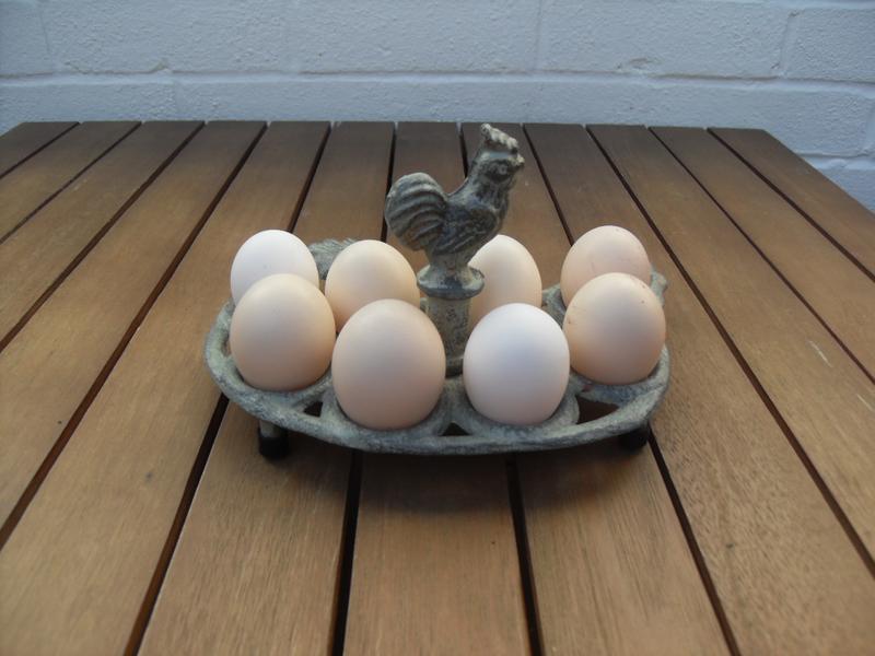 A full egg holder