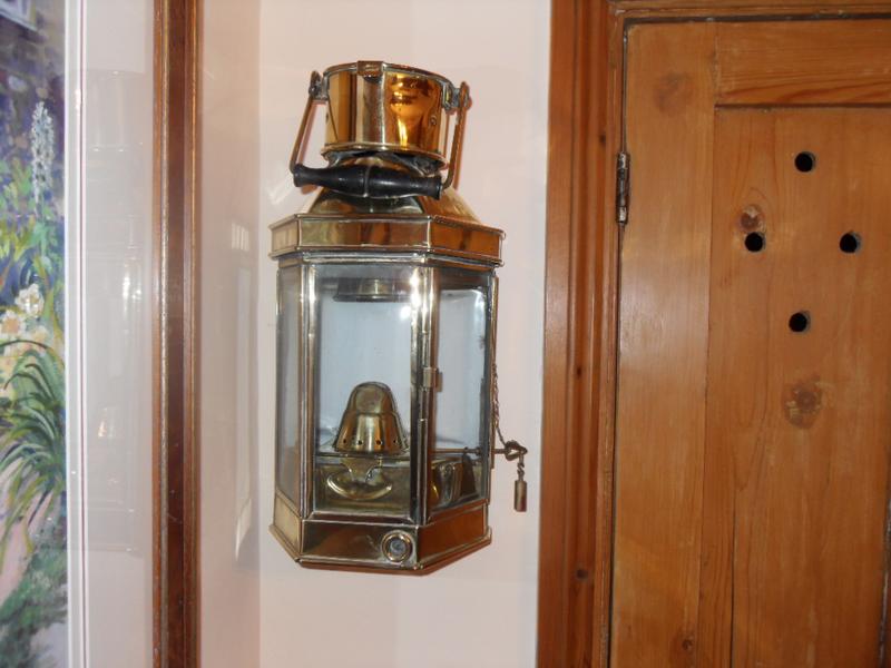 Brass ship's lantern